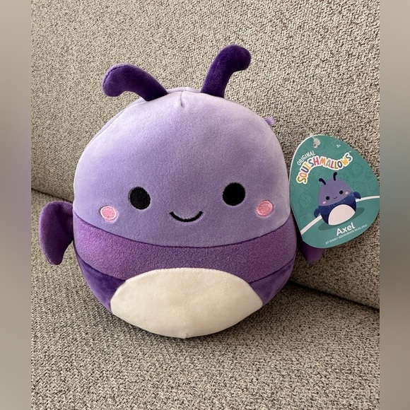 NWT   🪲 7" Squishmallows Axel the Beetle - Picture 2 of 5